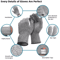 HPPE Level 5 Cut Resistant Gloves For Kitchen Industrial Safety 3