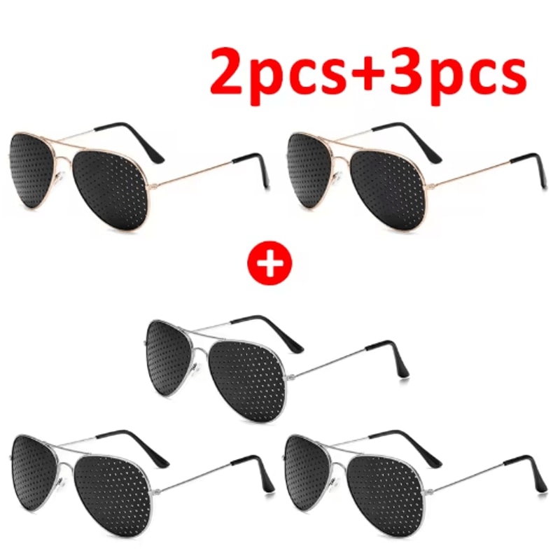 AntiMyopia Pinhole Glasses For Vision Support Eye Relaxation 3