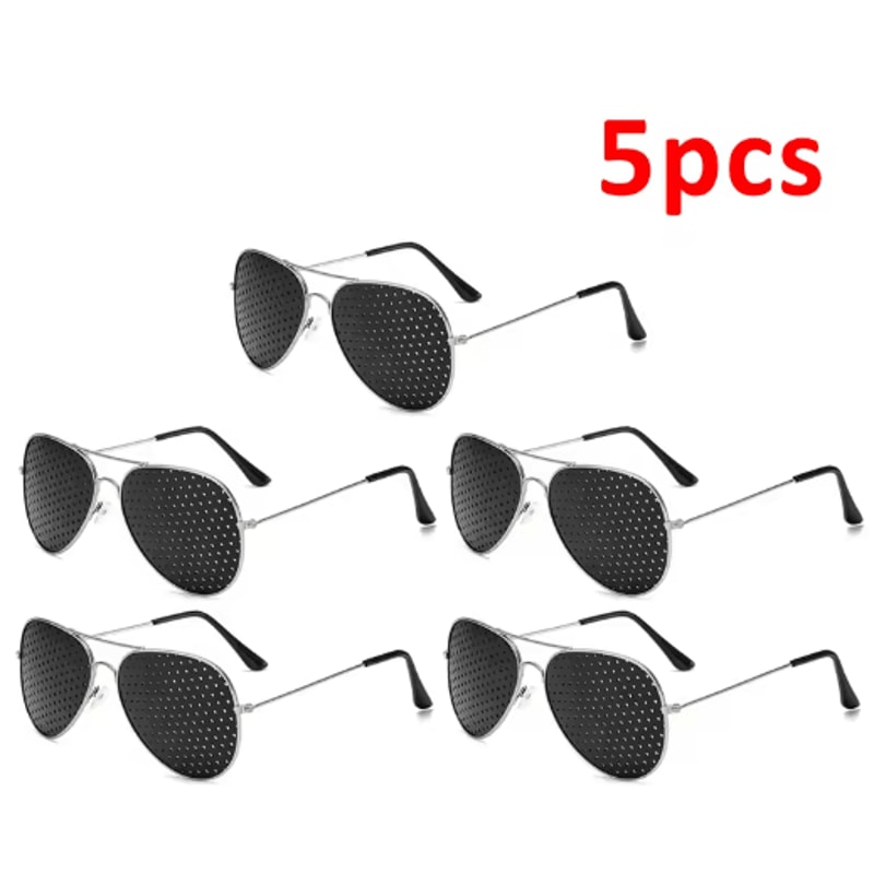 AntiMyopia Pinhole Glasses For Vision Support Eye Relaxation 4