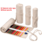 Canvas Roll Up Pencil Case For Pens Brushes School Supplies 17