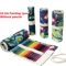 Canvas Roll Up Pencil Case For Pens Brushes School Supplies 2