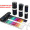 Canvas Roll Up Pencil Case For Pens Brushes School Supplies 3