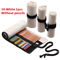 Canvas Roll Up Pencil Case For Pens Brushes School Supplies 5
