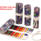 Canvas Roll Up Pencil Case For Pens Brushes School Supplies 18