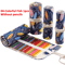 Canvas Roll Up Pencil Case For Pens Brushes School Supplies 20
