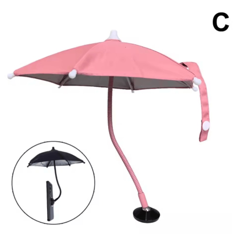 Magnetic Mini Phone Umbrella With 360 AntiGlare Sun Shade 2