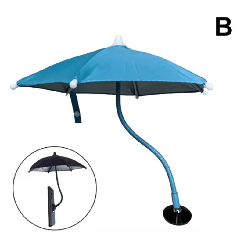 Magnetic Mini Phone Umbrella With 360 AntiGlare Sun Shade 3