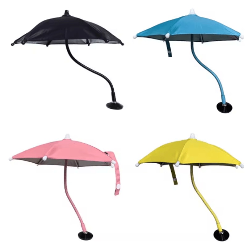 Magnetic Mini Phone Umbrella With 360 AntiGlare Sun Shade 5