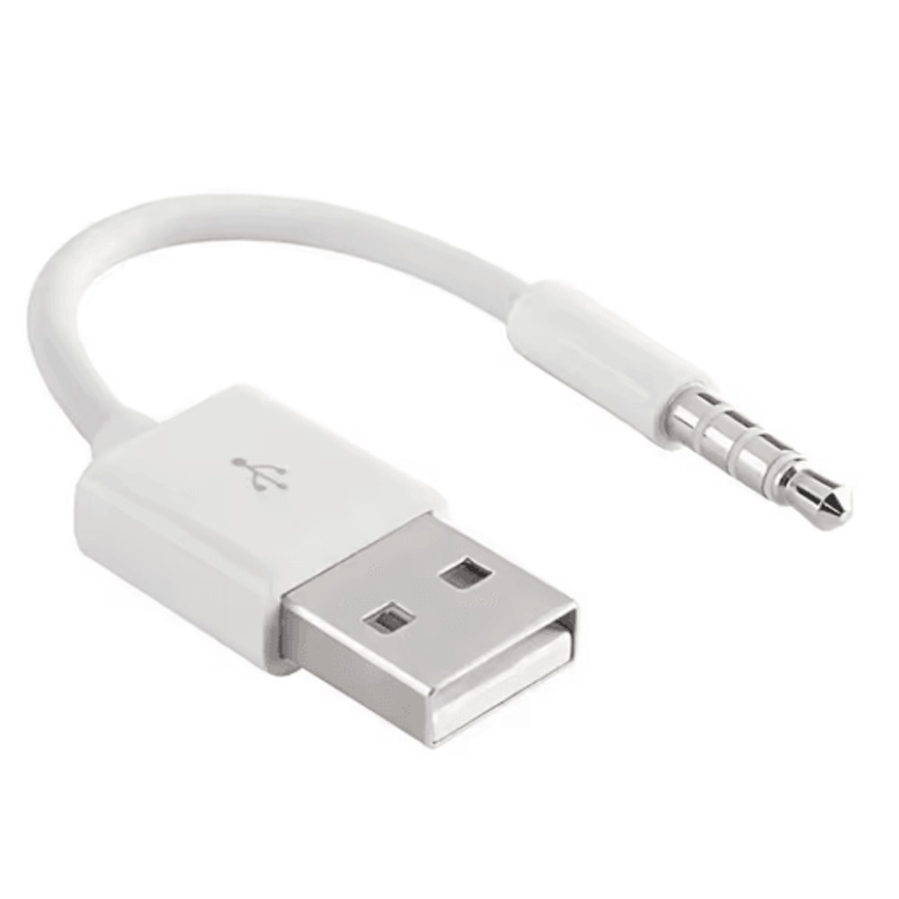 USB Charging Sync Audio Cable For IPod Shuffle 3rd 4th Gen 1