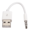 USB Charging Sync Audio Cable For IPod Shuffle 3rd 4th Gen 0