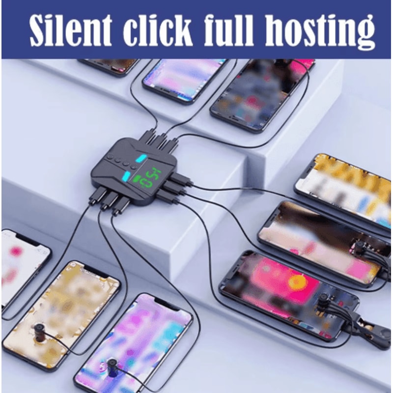 Automatic Phone Screen Clicker For Gaming Fast Tapping Tasks 0