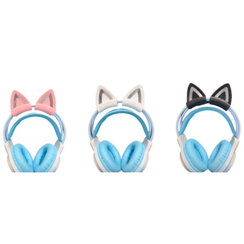 Cute Silicone Cat Ear Accessories For Gaming Headsets 4