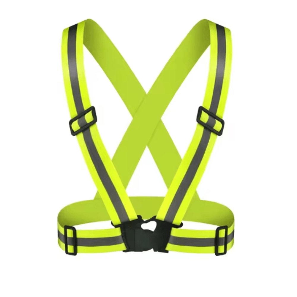 Adjustable Reflective Safety Vest For Running Cycling Night Walking 1