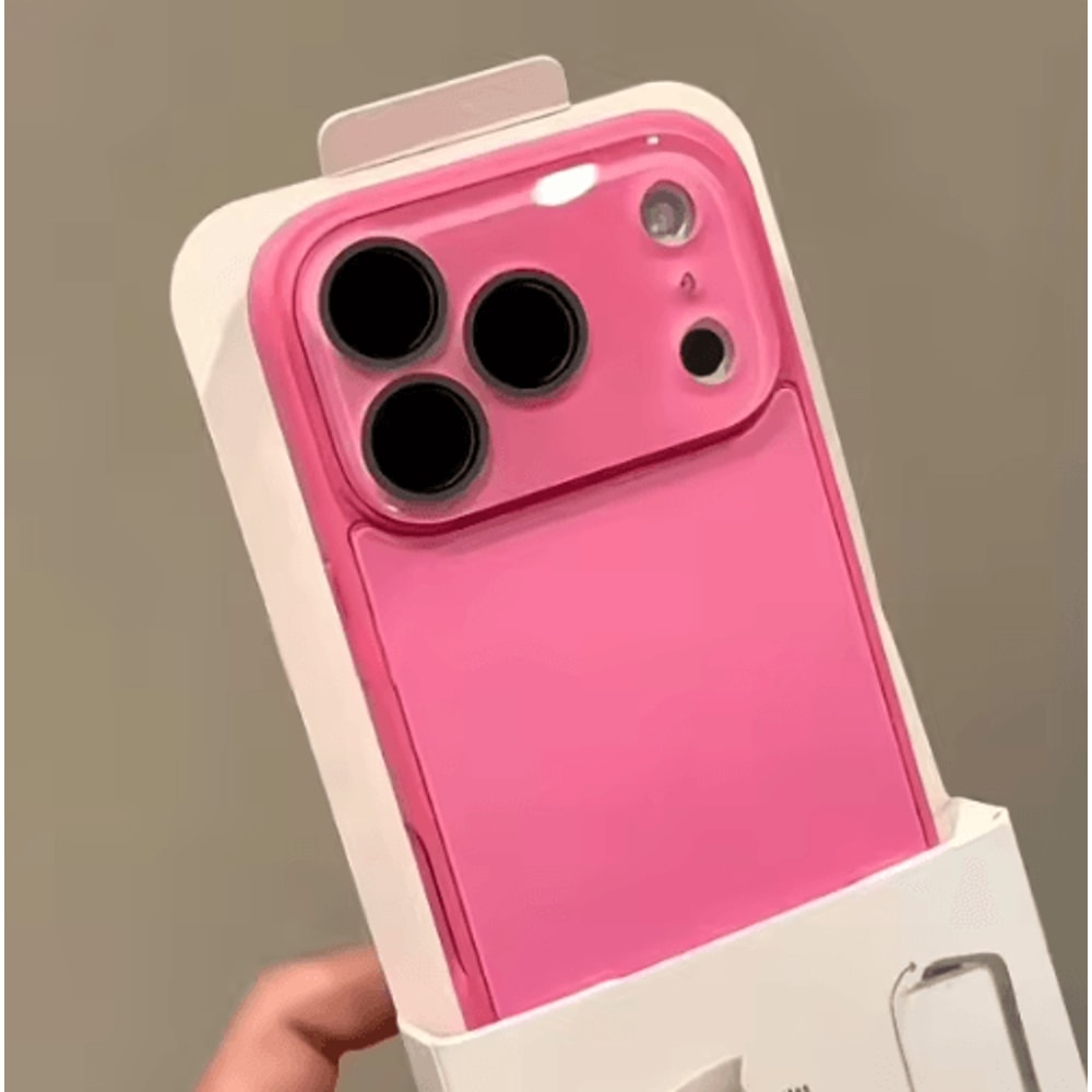 Luxury Tempered Glass Shockproof Case For IPhone With Camera Protection 9