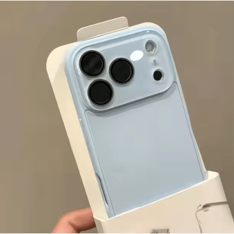 Luxury Tempered Glass Shockproof Case For IPhone With Camera Protection 3