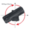 360 Rotating Retractable Baton Holster For Tactical Outdoor Carry 1