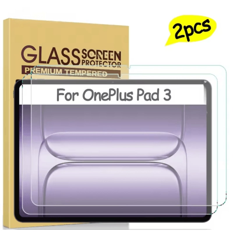 HD Tempered Glass Screen Protector For OnePlus Pad 3 132Inch 6