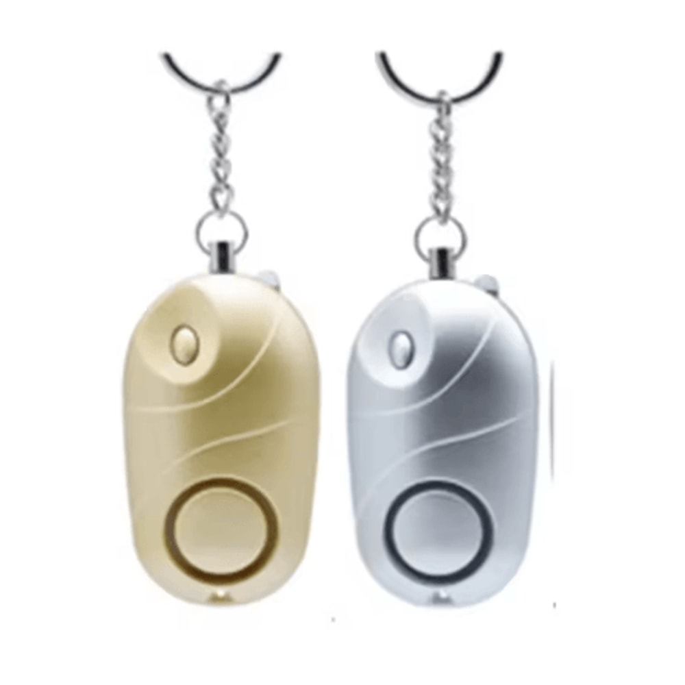 Personal Safety Alarm Keychain With LED Flashlight For Women Kids 3