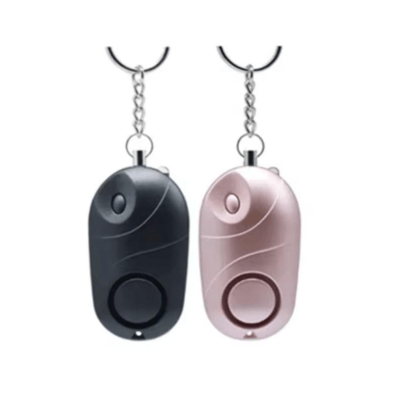 Personal Safety Alarm Keychain With LED Flashlight For Women Kids 9