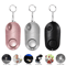 Personal Safety Alarm Keychain With LED Flashlight For Women Kids 0
