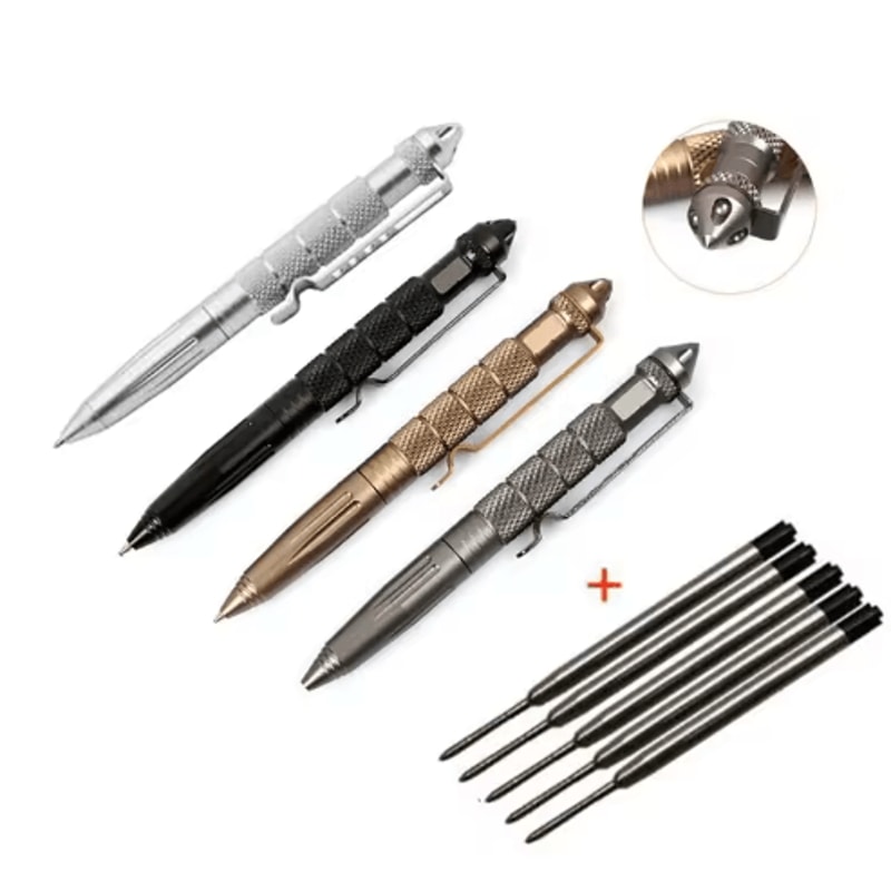 Multifunctional Tactical Pocket Pen For Outdoor Everyday Carry 0