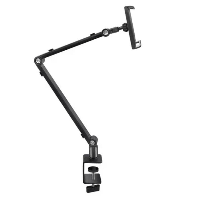 2025 Aluminum Tablet Portable Monitor Stand With Rotating Long Arm 1