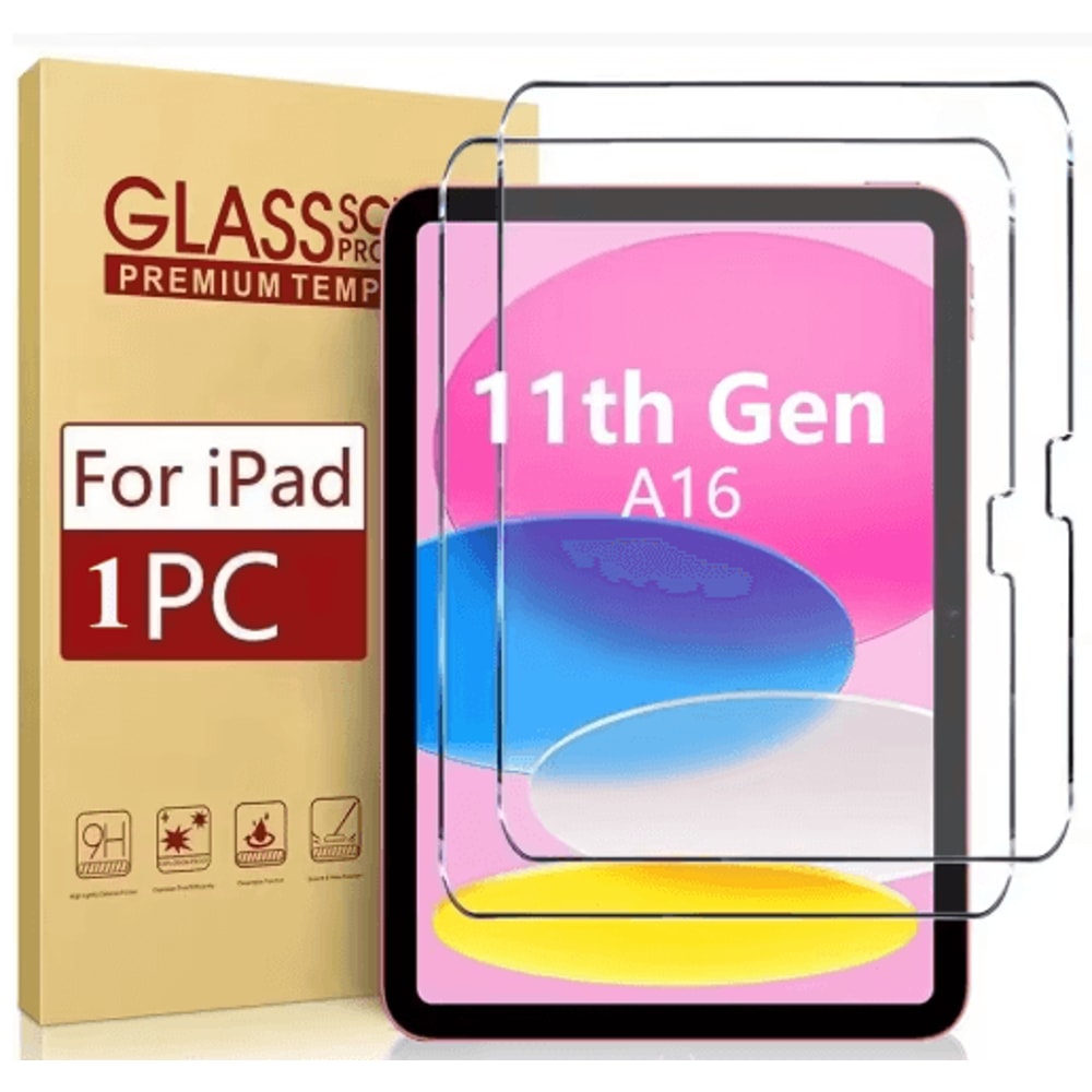 9H Tempered Glass Screen Protector For IPad 11th Generation A16 2025 0