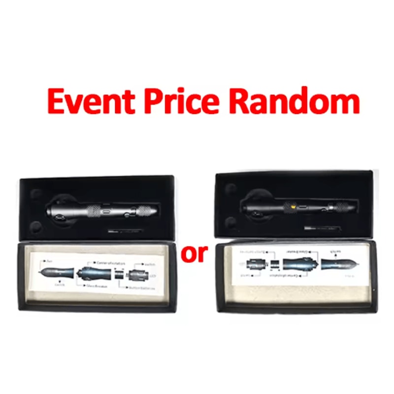 MultiFunction Tactical Survival Pen With Gyro LED Light 3
