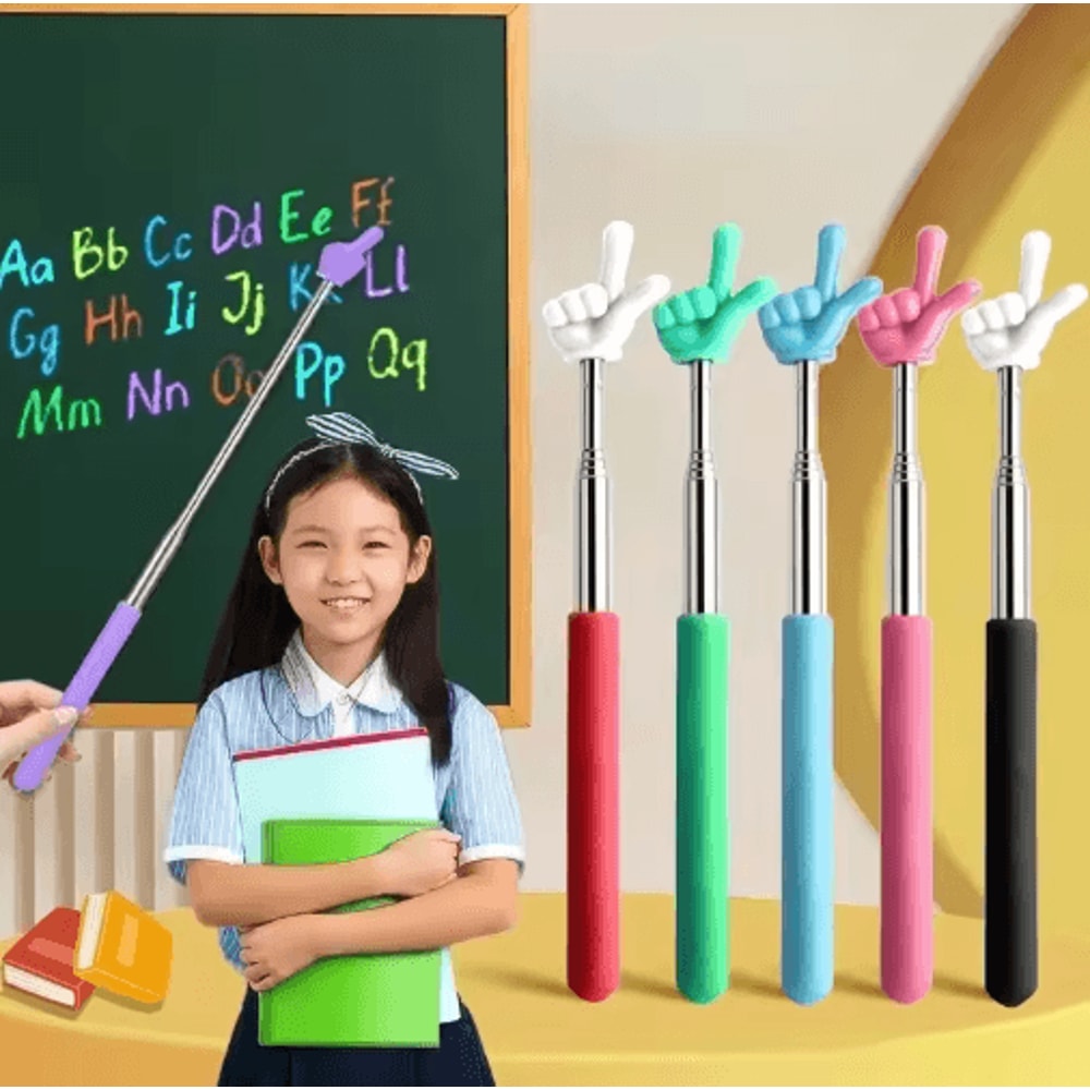 Stainless Steel Telescopic Teaching Pointer For Classroom Presentations 0