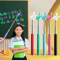stainless steel telescopic teaching pointer for classroom & presentations