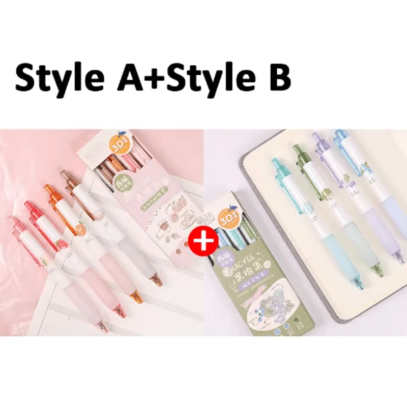 Creative 3D Fruit Scented Gel Pens For School Scrapbooking 1