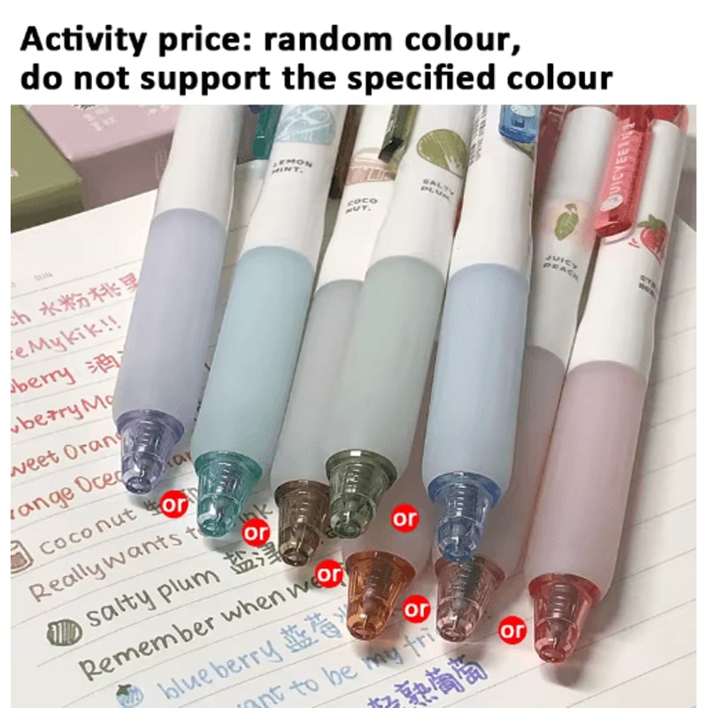Creative 3D Fruit Scented Gel Pens For School Scrapbooking 6