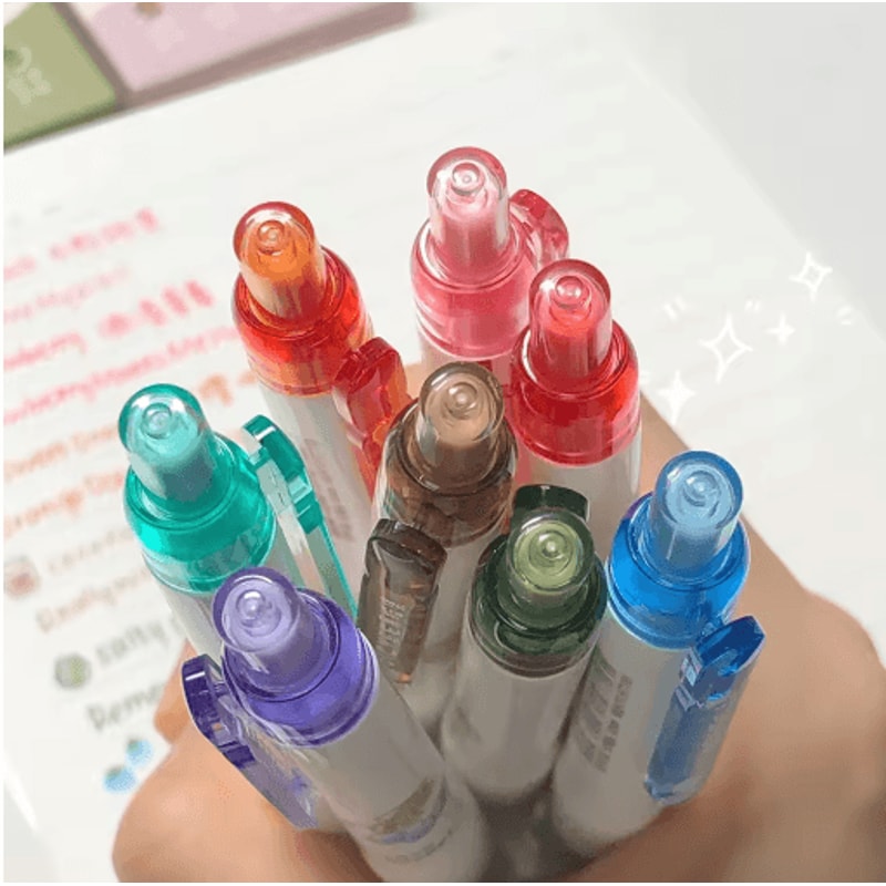 Creative 3D Fruit Scented Gel Pens For School Scrapbooking 8