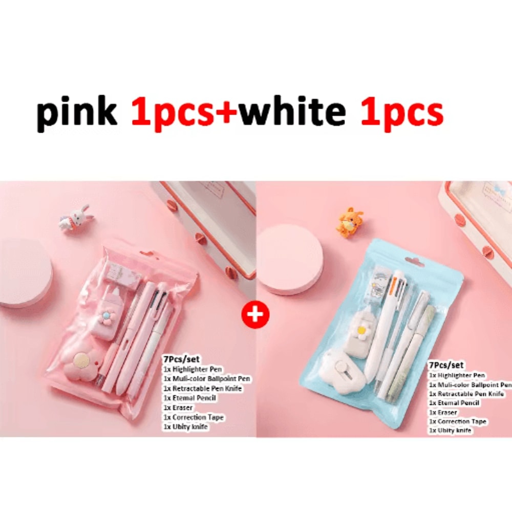 7in1 Stationery Gift Set For School Office Kids 11