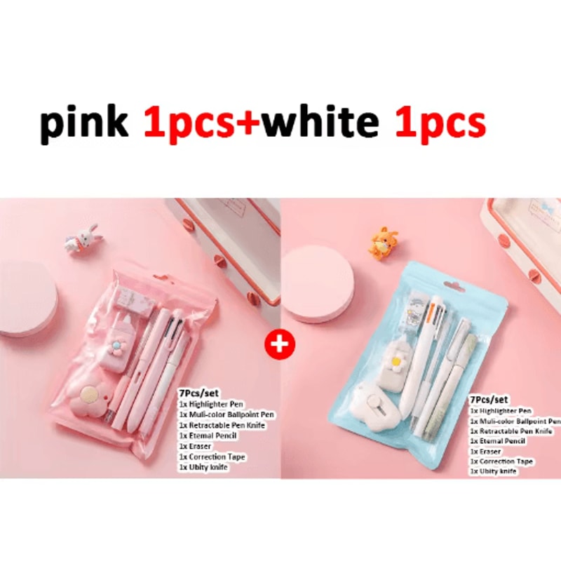 7in1 Stationery Gift Set For School Office Kids 11