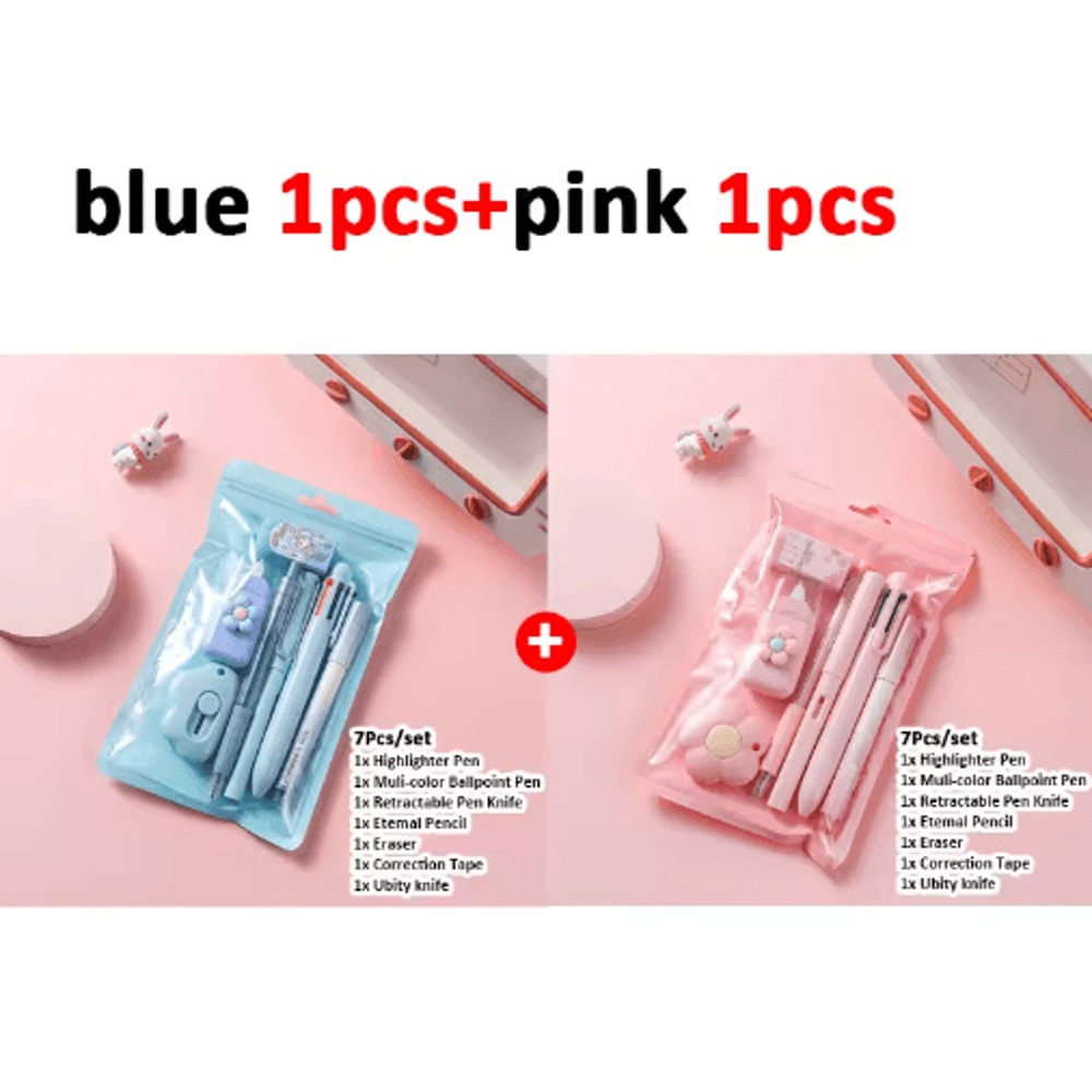 7in1 Stationery Gift Set For School Office Kids 15