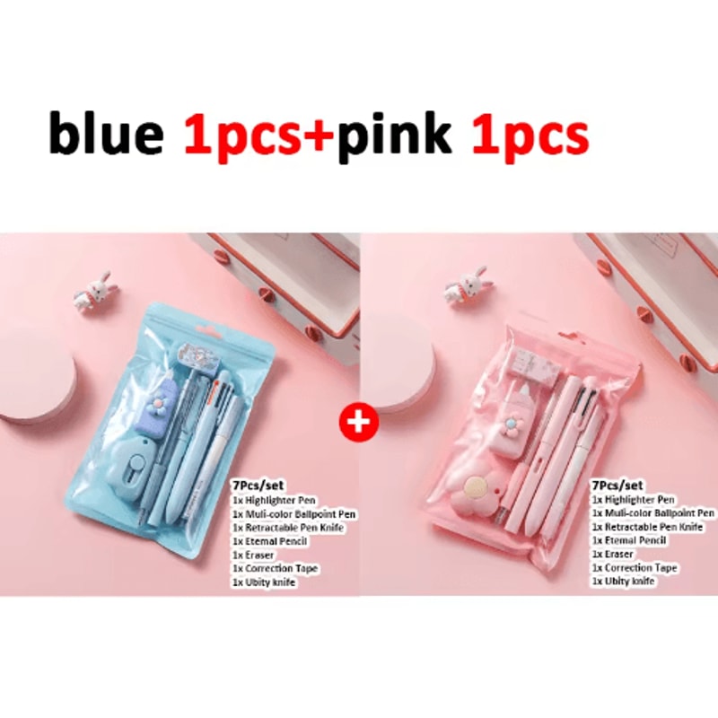 7in1 Stationery Gift Set For School Office Kids 15