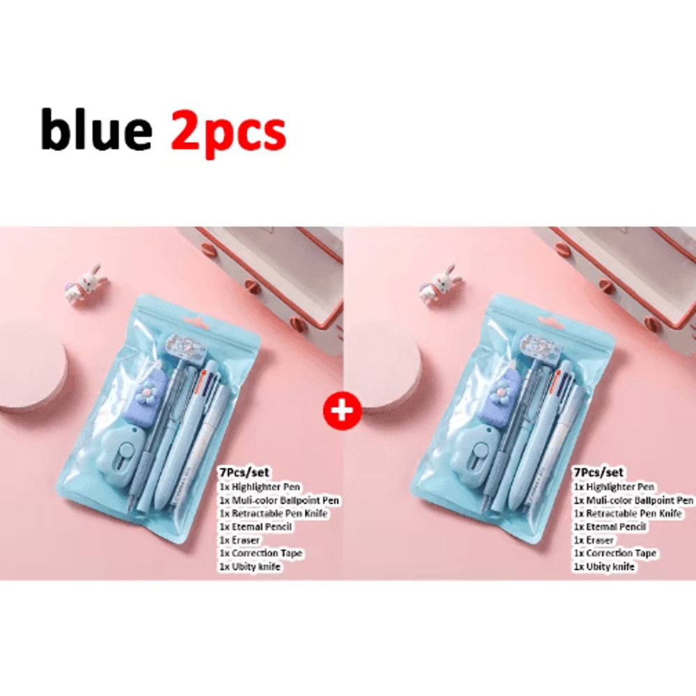 7in1 Stationery Gift Set For School Office Kids 19