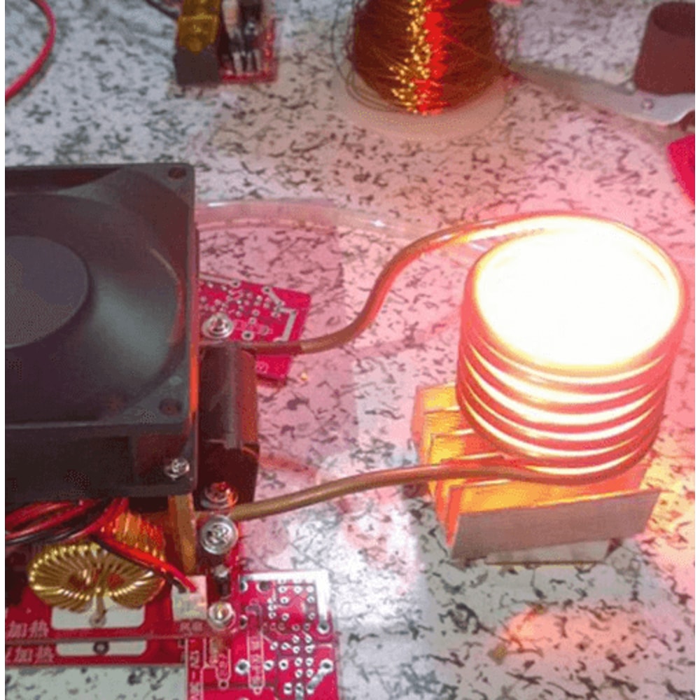 1000W ZVS Induction Heating Board Kit With Coil Power Module 6
