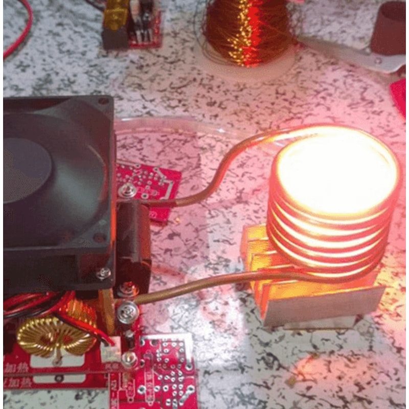 1000W ZVS Induction Heating Board Kit With Coil Power Module 6