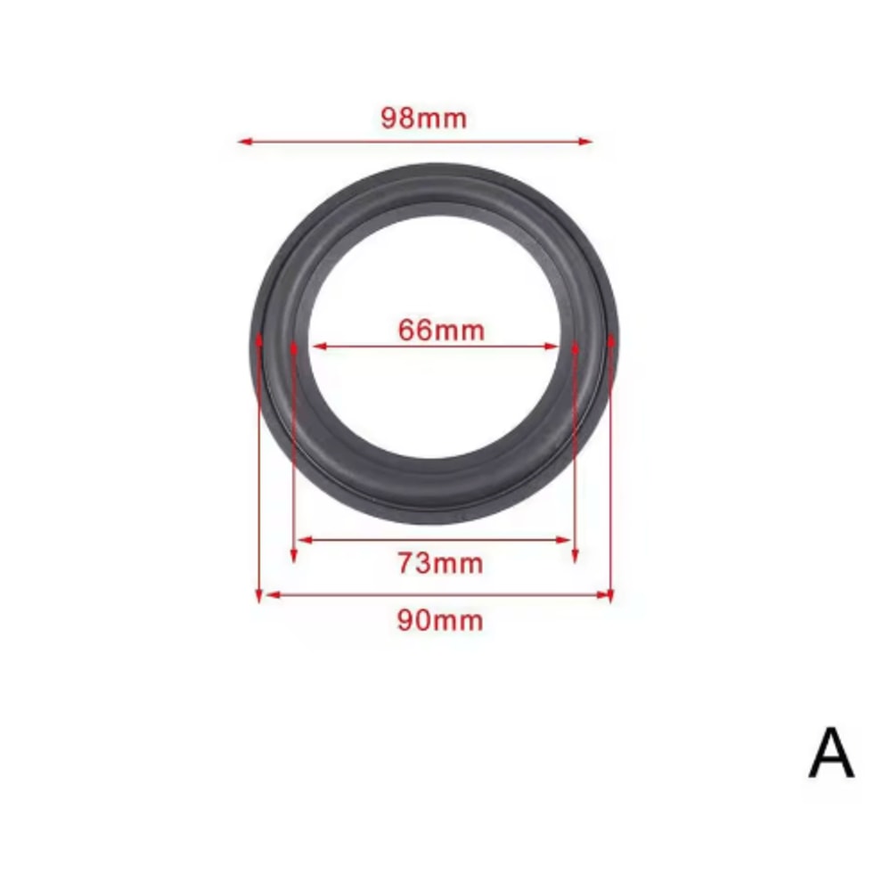 Professional Rubber Speaker Surround Repair Edge For 4 To 12 Inch Speakers 5