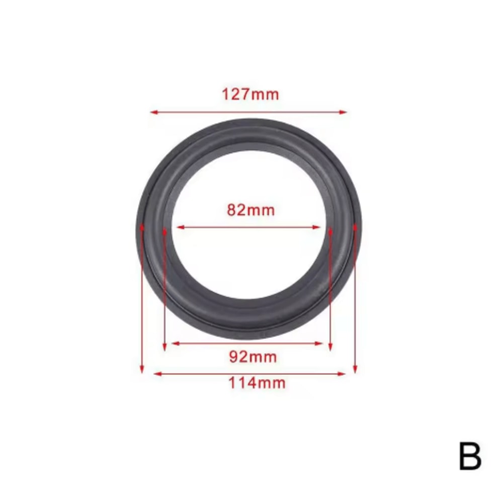 Professional Rubber Speaker Surround Repair Edge For 4 To 12 Inch Speakers 6