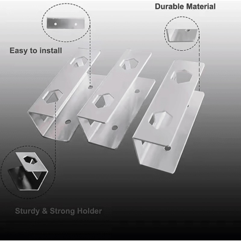 Under Desk Laptop Holder Notebook Storage Organizer 2