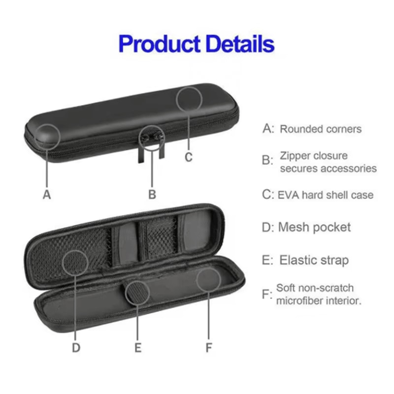 EVA Hard Shell Pencil Accessories Organizer Case 14