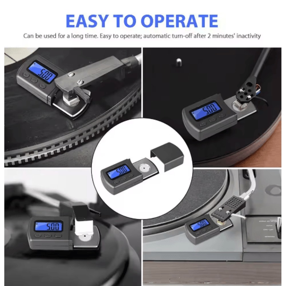 Digital LCD Turntable Stylus Pressure Scale For Accurate Needle Adjustment 6