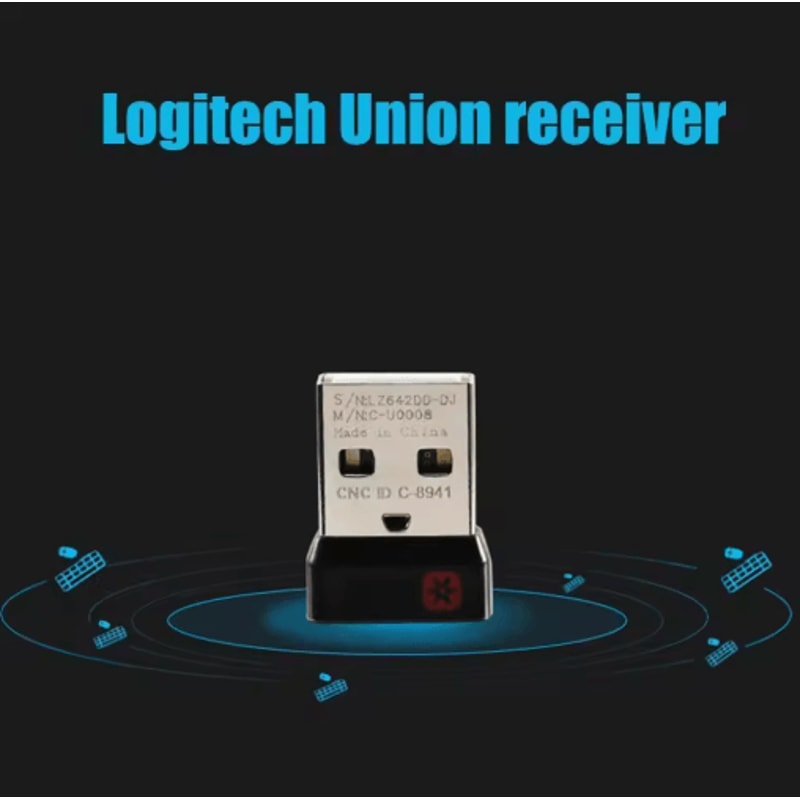 Wireless USB Unifying Receiver Adapter For Mouse Keyboard 0