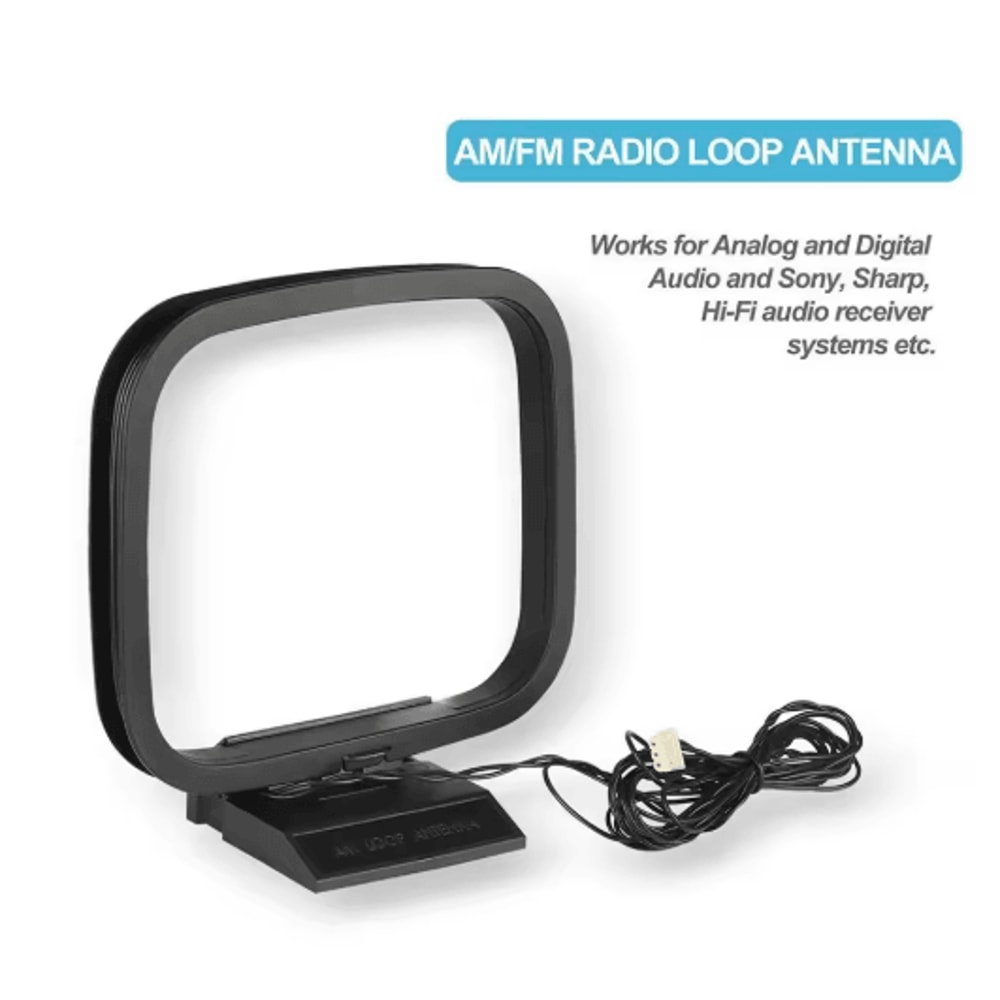Mini Universal FMAM Radio Antenna For HiFi Stereo Systems 6