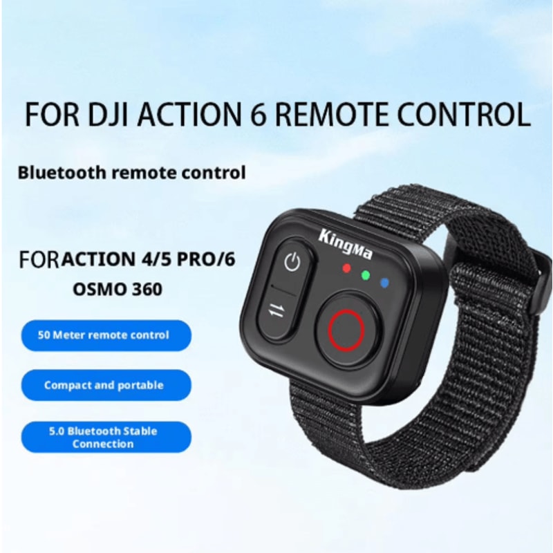 Bluetooth Remote Selfie Stick For DJI Osmo Action Cameras 4