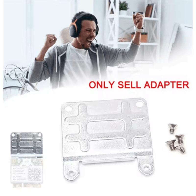 Mini PCIE HalfHeight To FullHeight Metal Mounting Bracket 3