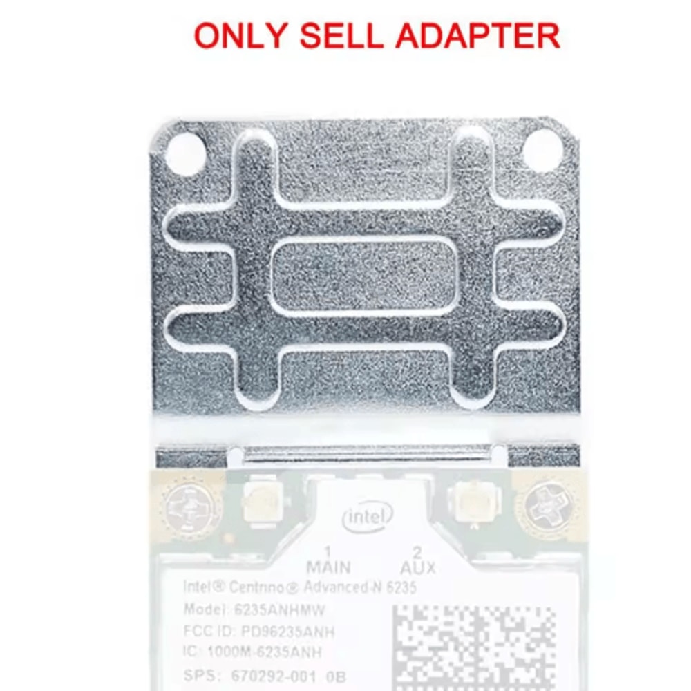 Mini PCIE HalfHeight To FullHeight Metal Mounting Bracket 5